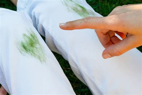 remove grass stains from cotton.